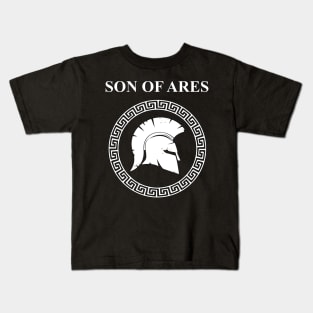 Son of Ares Ancient Greek War God Kids T-Shirt